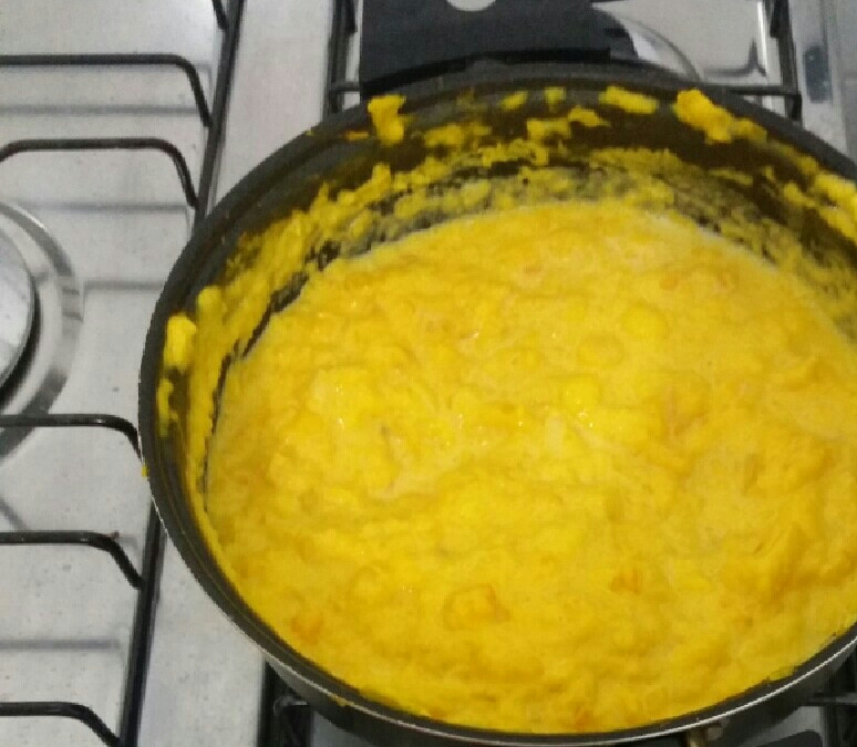 Moranga com requeijão