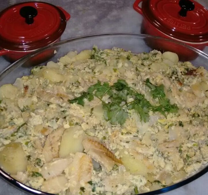 Bacalhau ao Leite de coco da Vovó