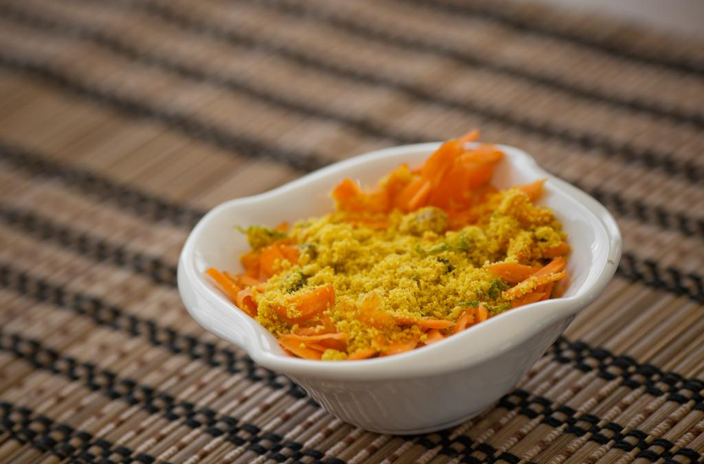 Farofa de cenoura