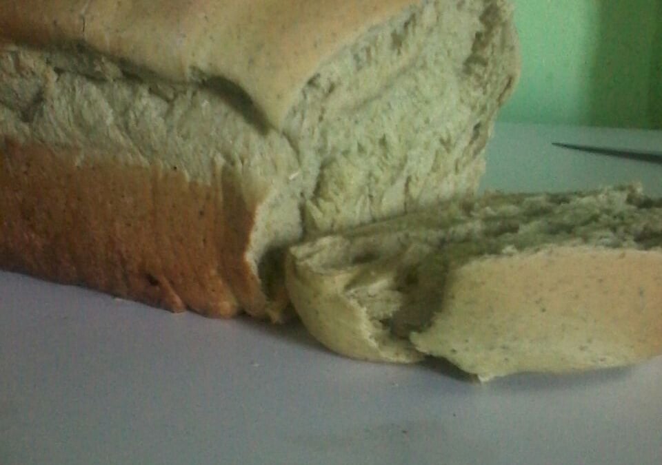 Pão verde saudável