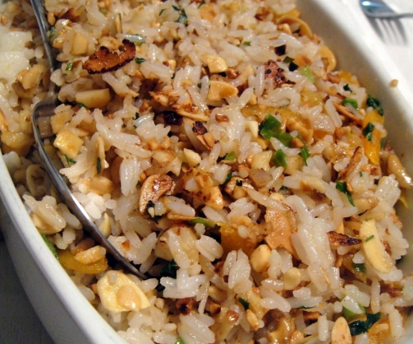 Arroz com nozes