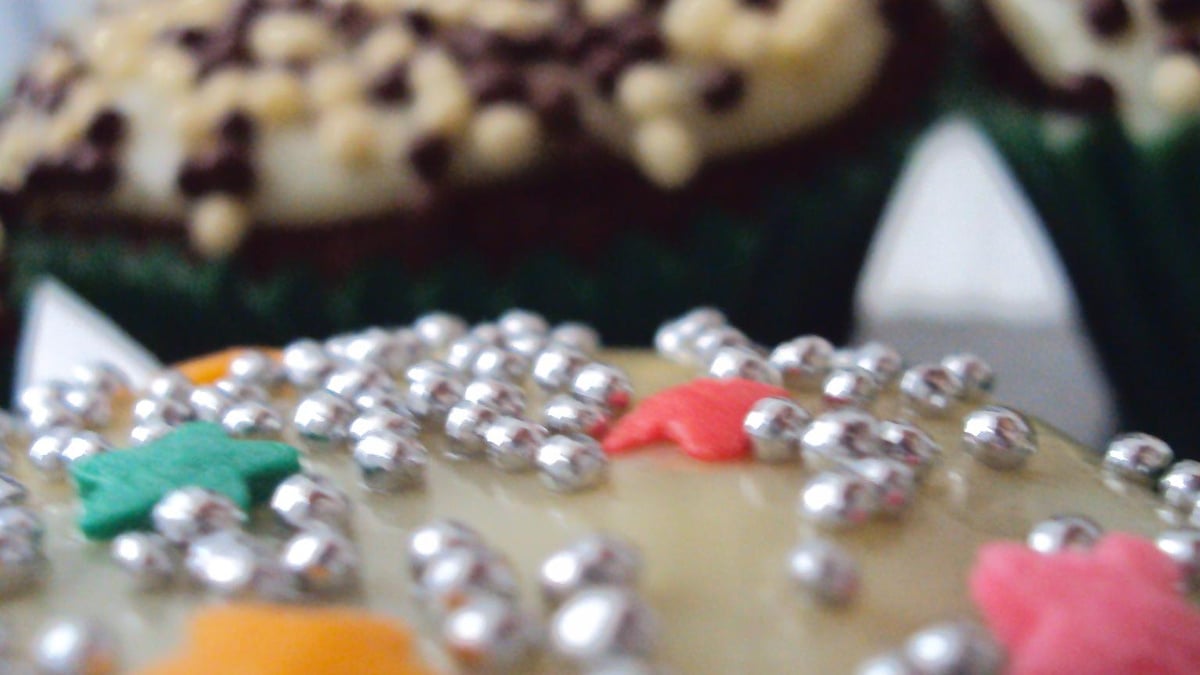 Cupcake de chocolate