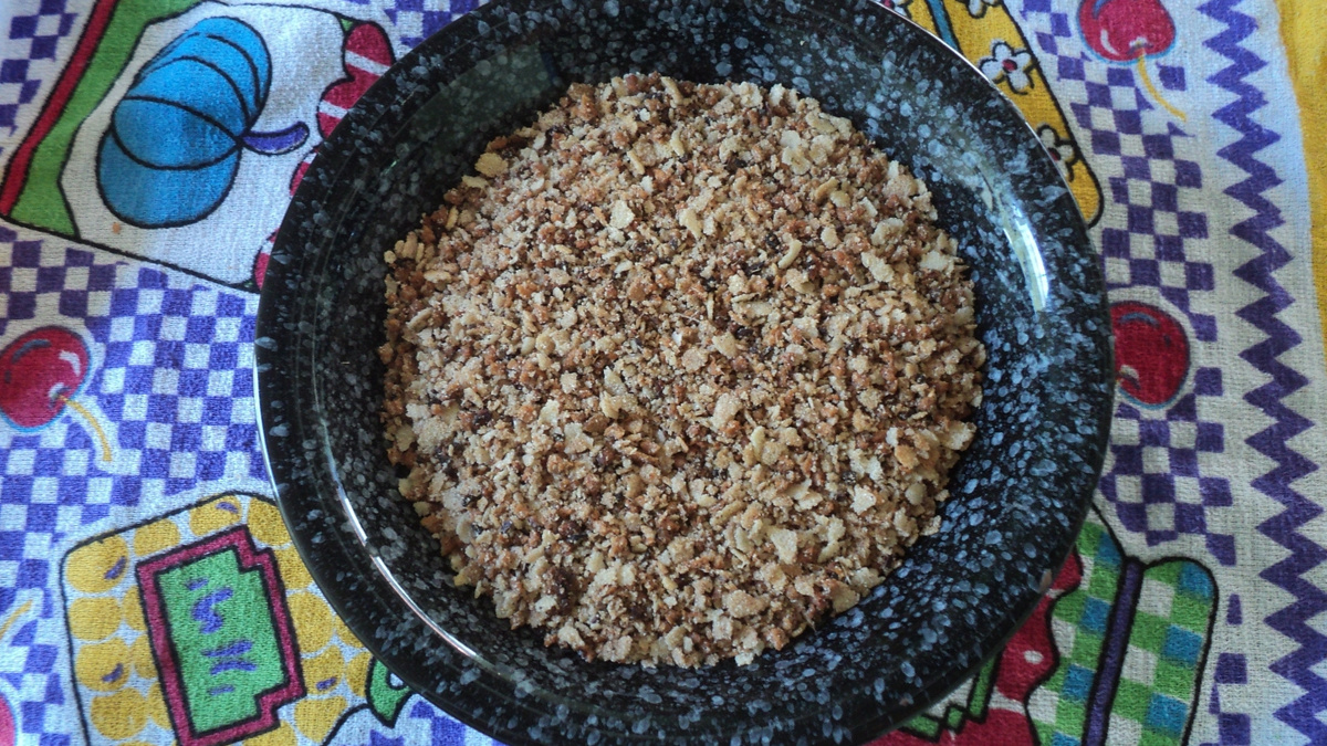 Farofa de soja texturizada