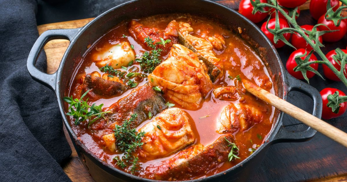 Peixe ensopado
