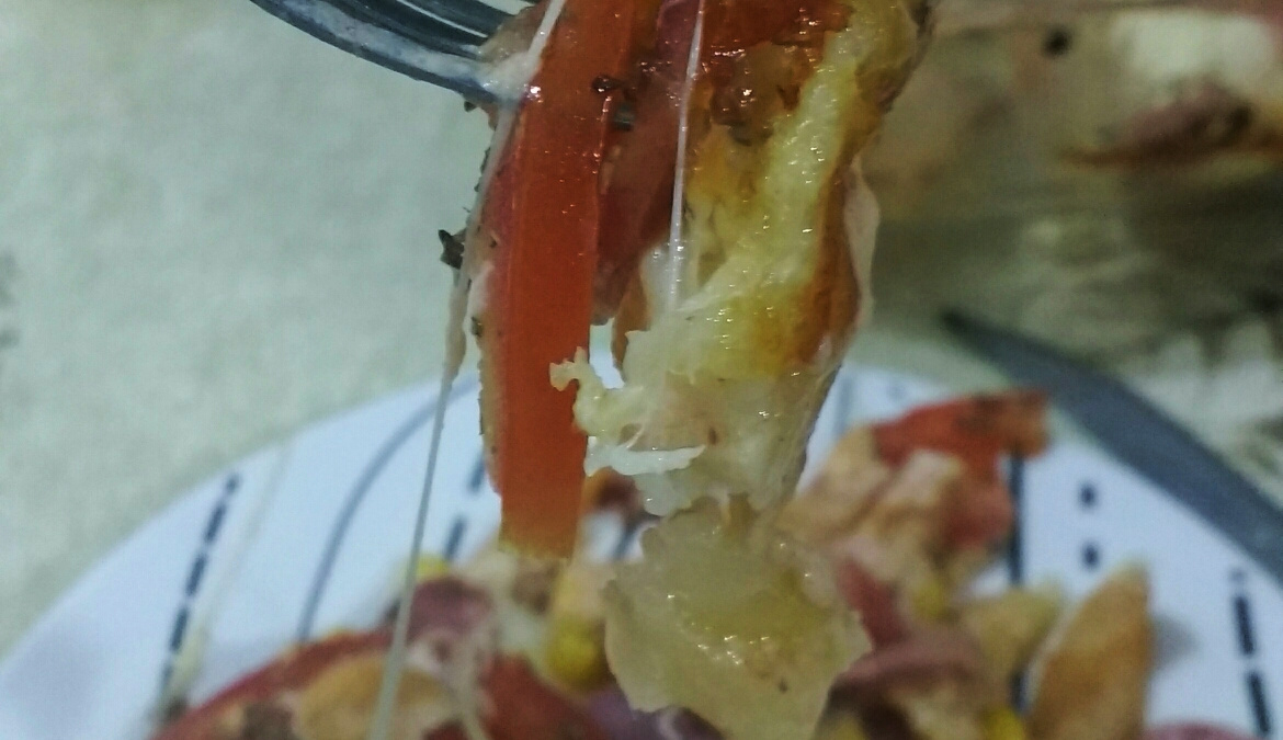 Pizza de batata frita