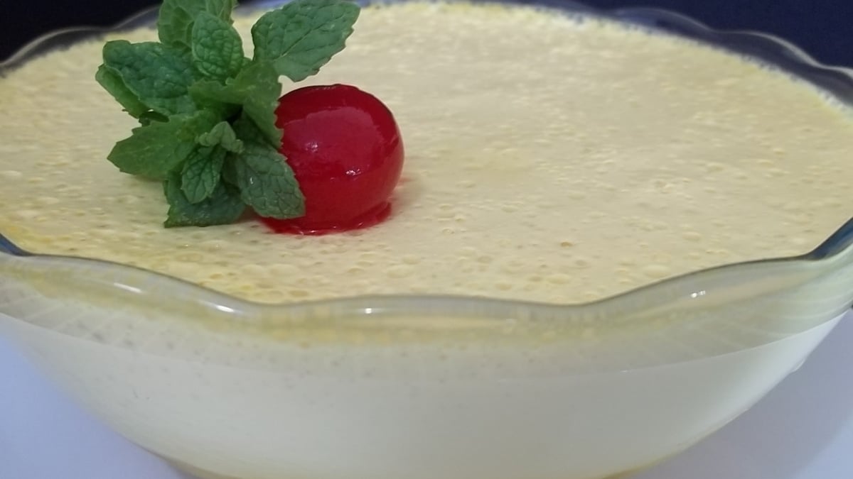 Sobremesa de abacaxi