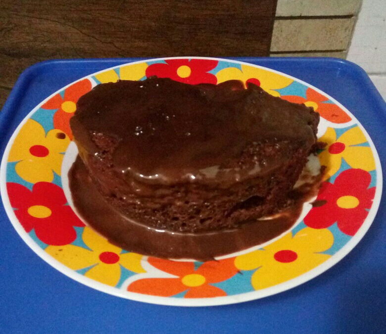 Bolo de caneca sabor chocolate diet, light, sem glútem e lactose