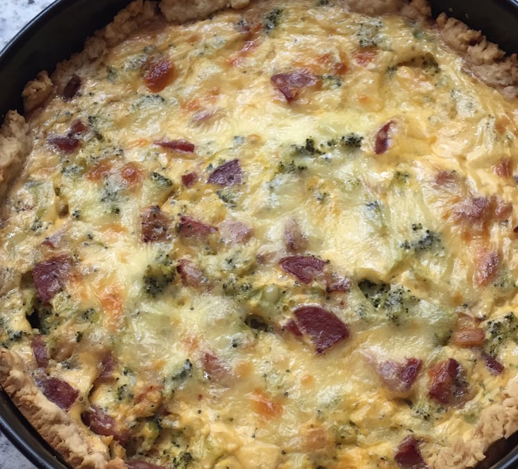 Quiche prática e rápida