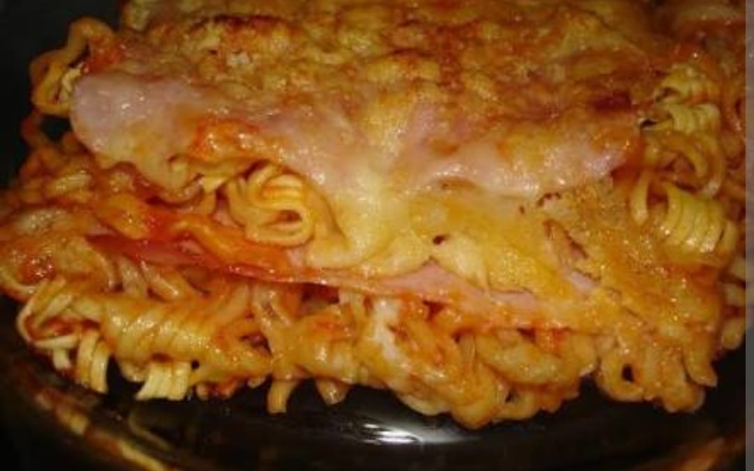 Lasanha de miojo
