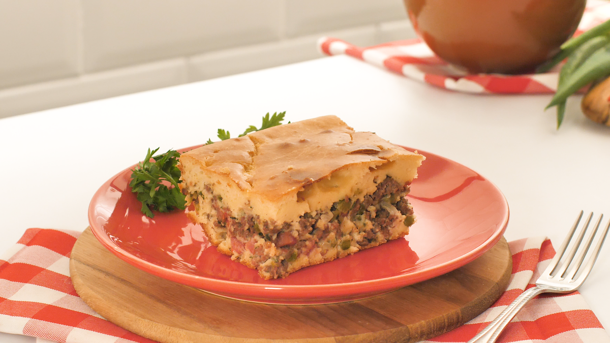Torta fácil de carne moída