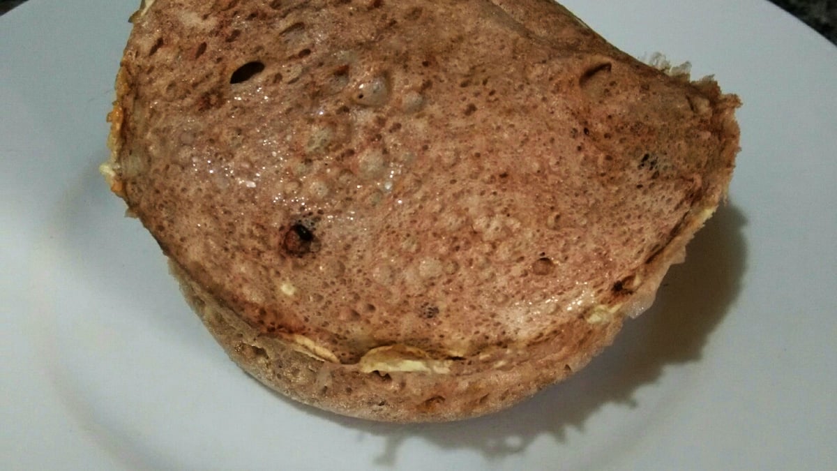 Pãozinho integral de aveia e suplemento proteico