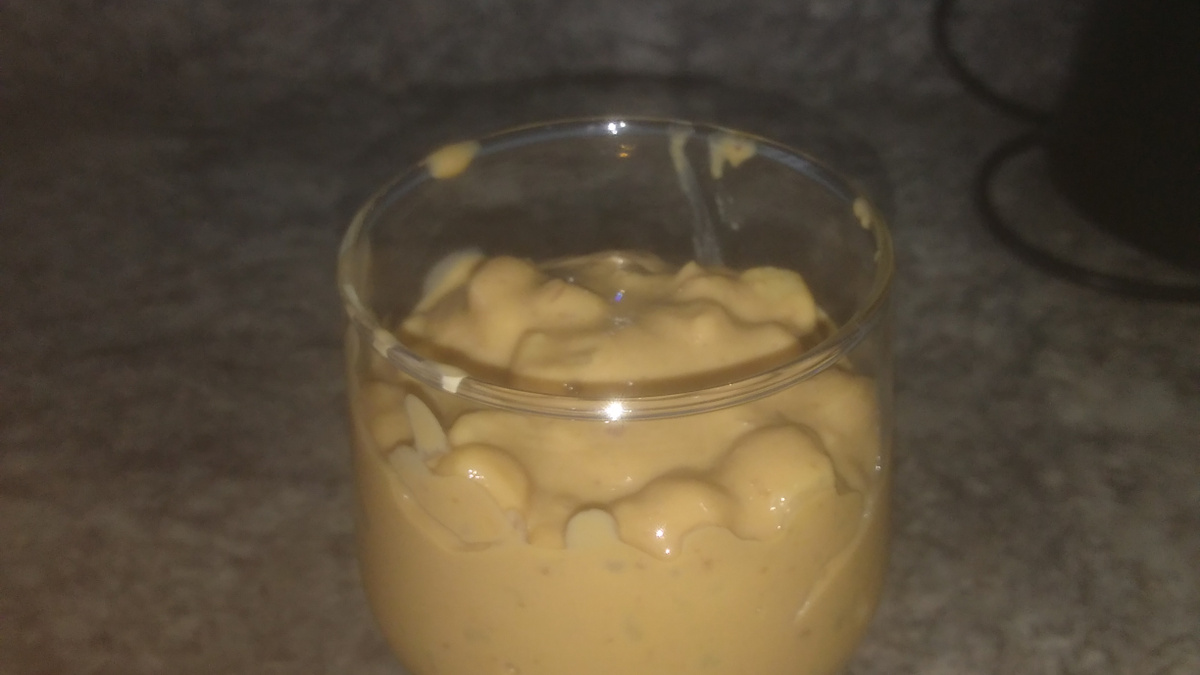 Canjica de doce de leite