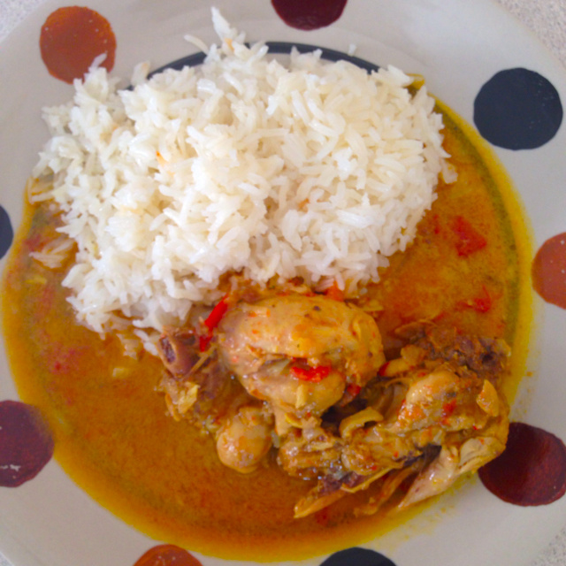 Caril de frango
