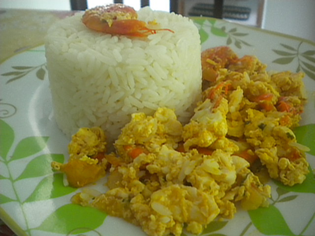 Moqueca de ovos