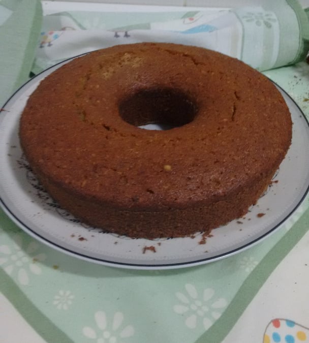 Bolo de milho cremoso sem glúten