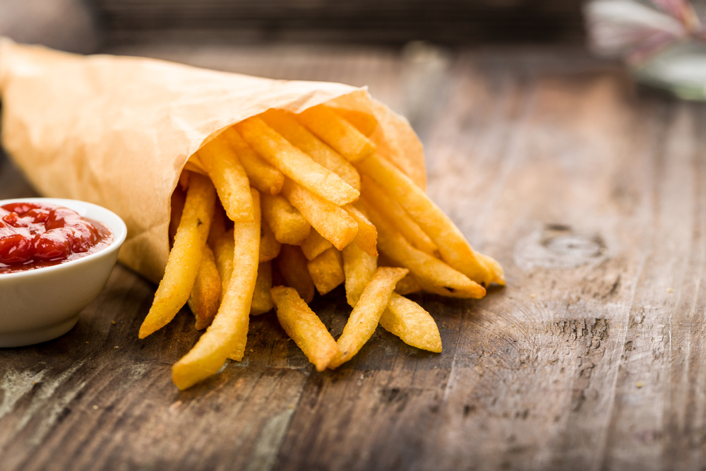Batata frita fácil
