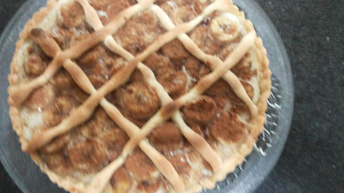 Torta de banana delícia