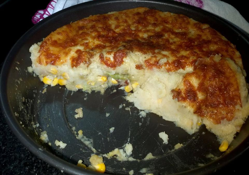 Escondidinho de brócolis