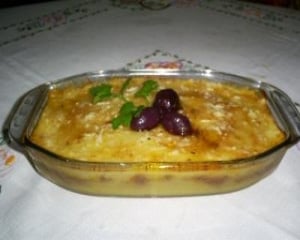 Torta de fruta pão