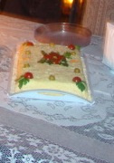 Torta de pão de forma