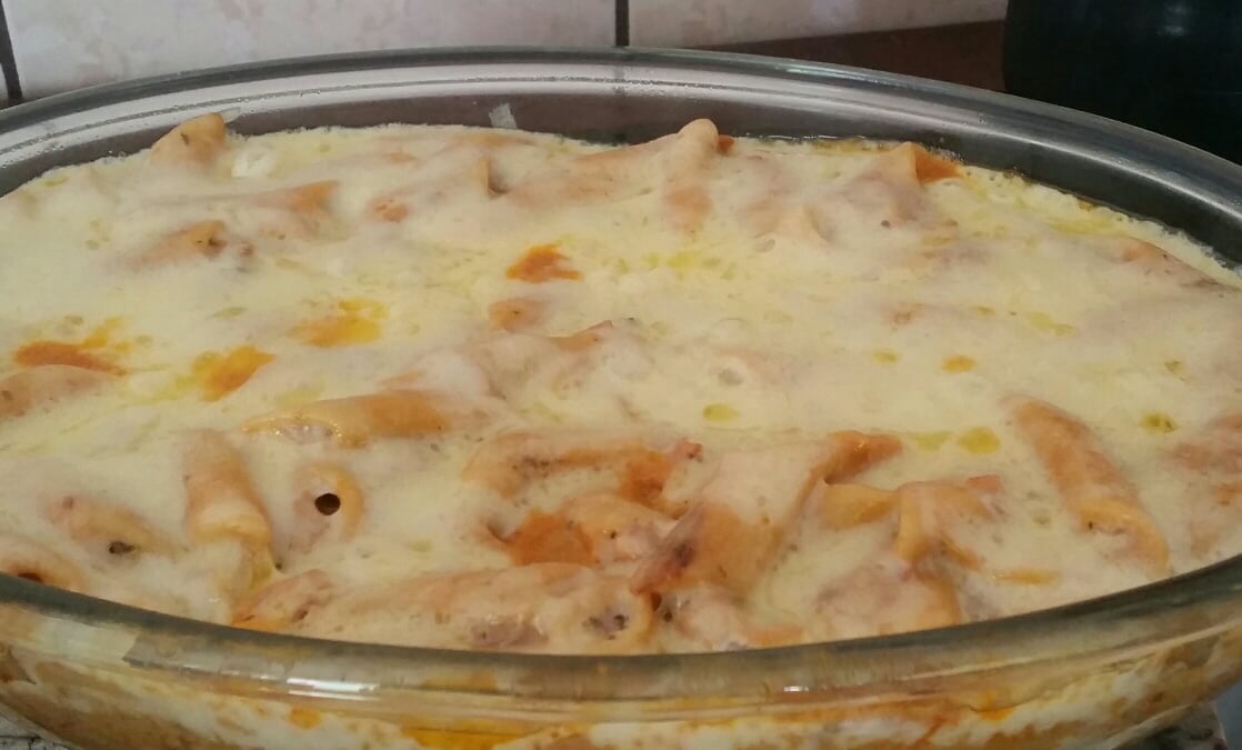 Lasanha de panela de pressão
