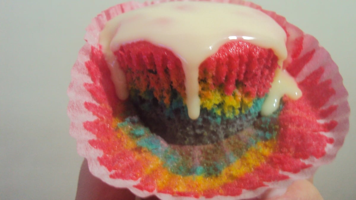 Cupcake Arco-íris
