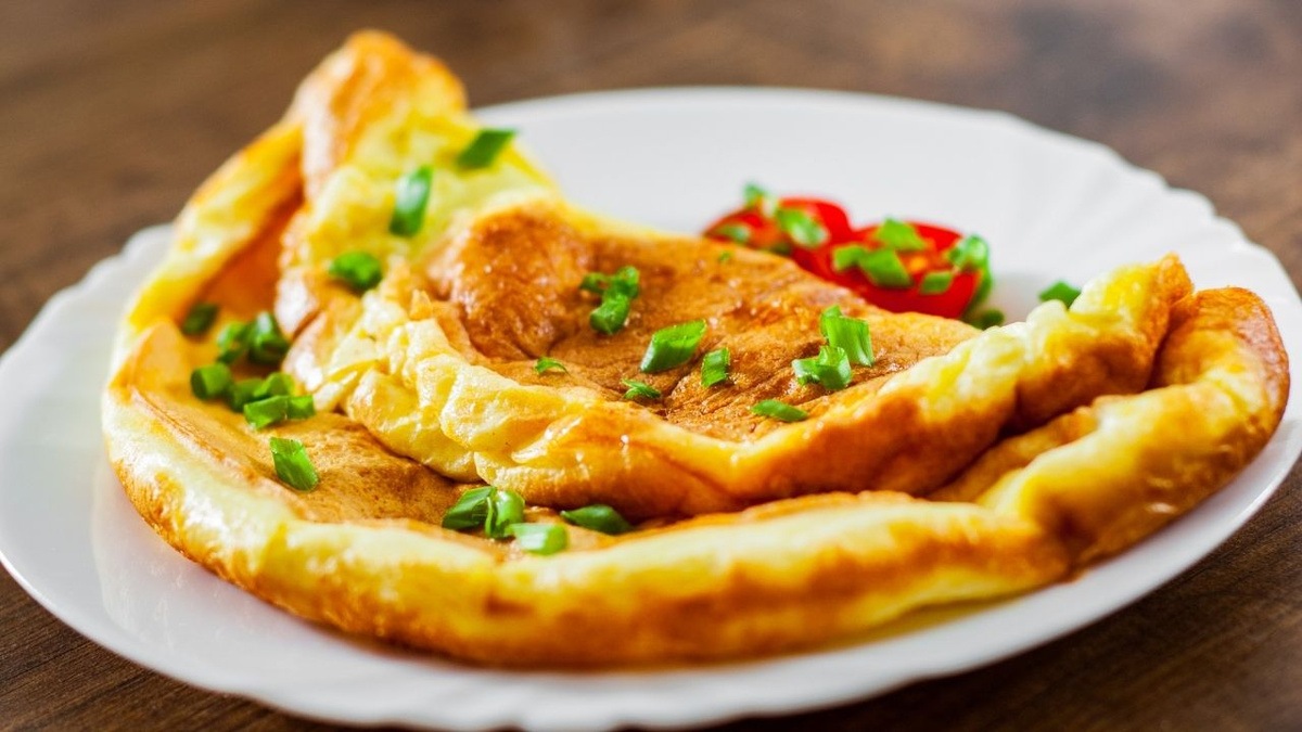 Omelete na airfryer
