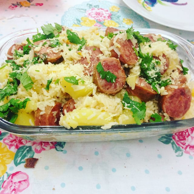 Arroz de panela de pressão