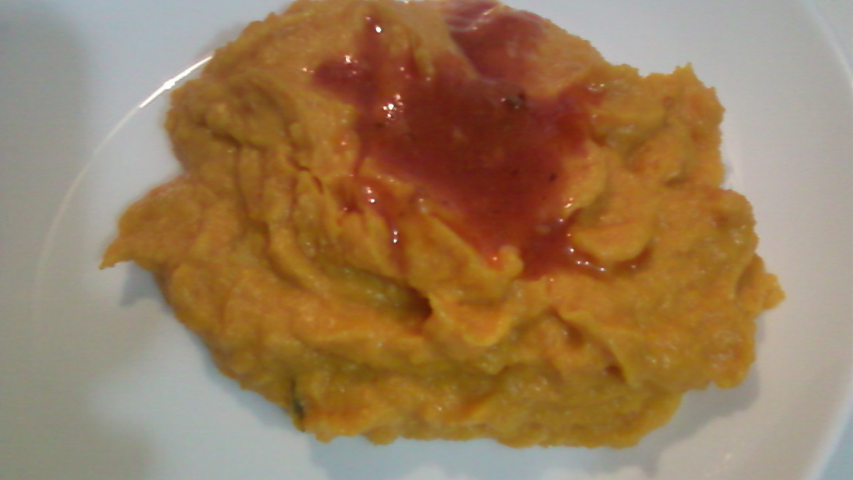 Purê de abóbora