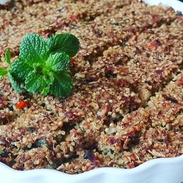 Quibe de quinoa
