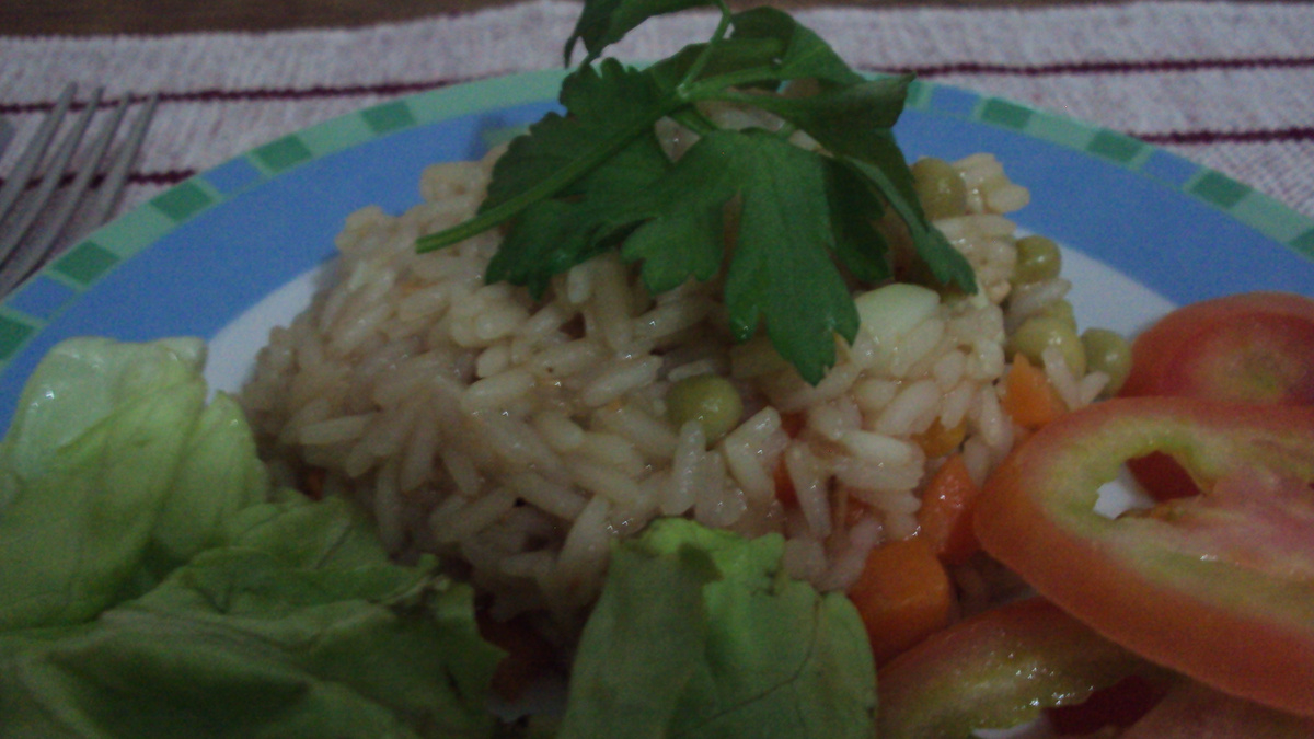 Risoto de legumes