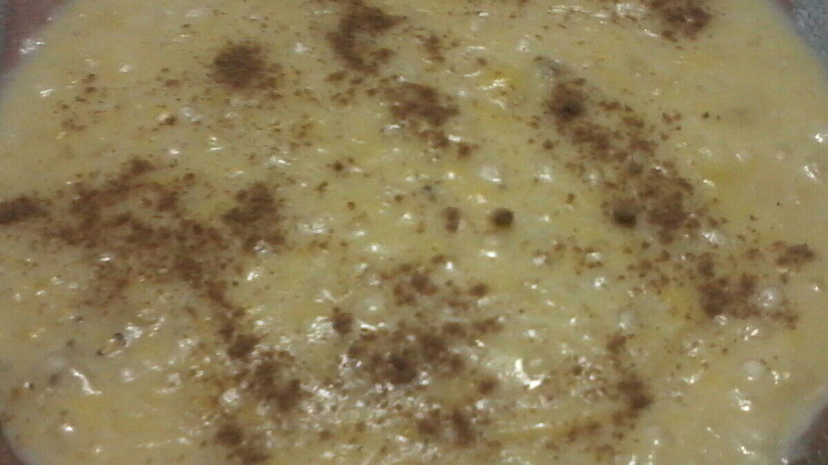 Mingau de tapioca