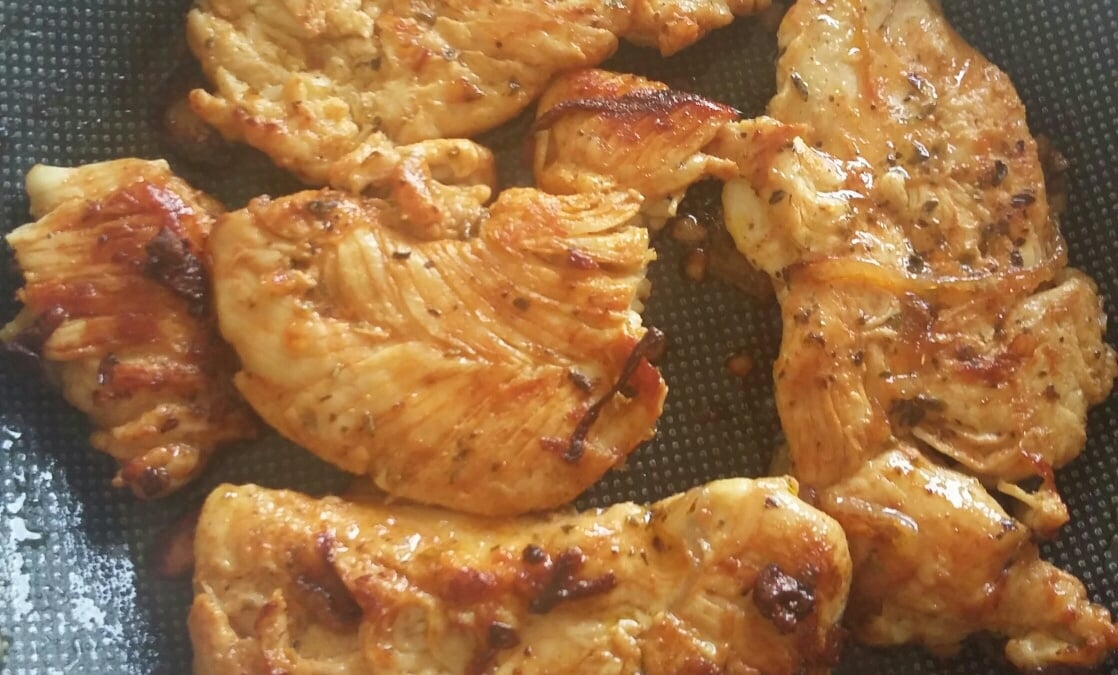 Filé de frango frito simples rápido e saboroso