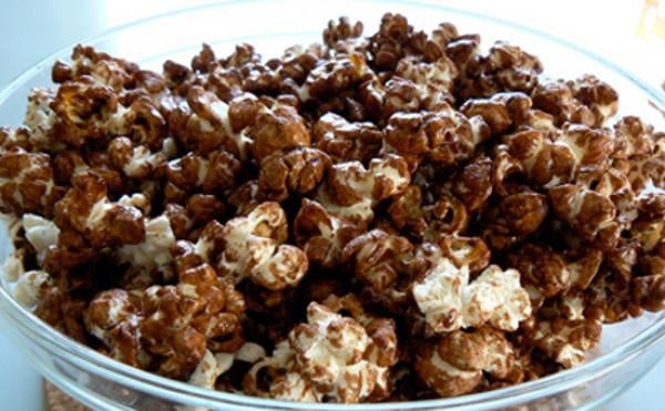 Pipoca de chocolate