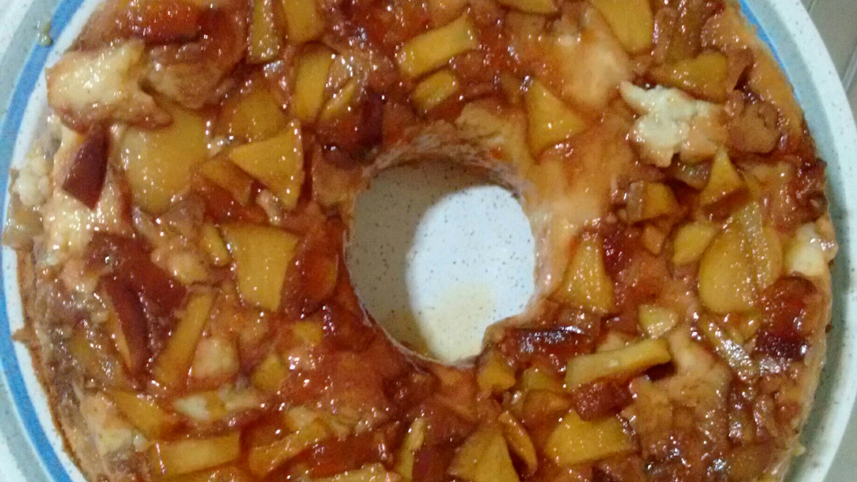 Torta bolo de maçã