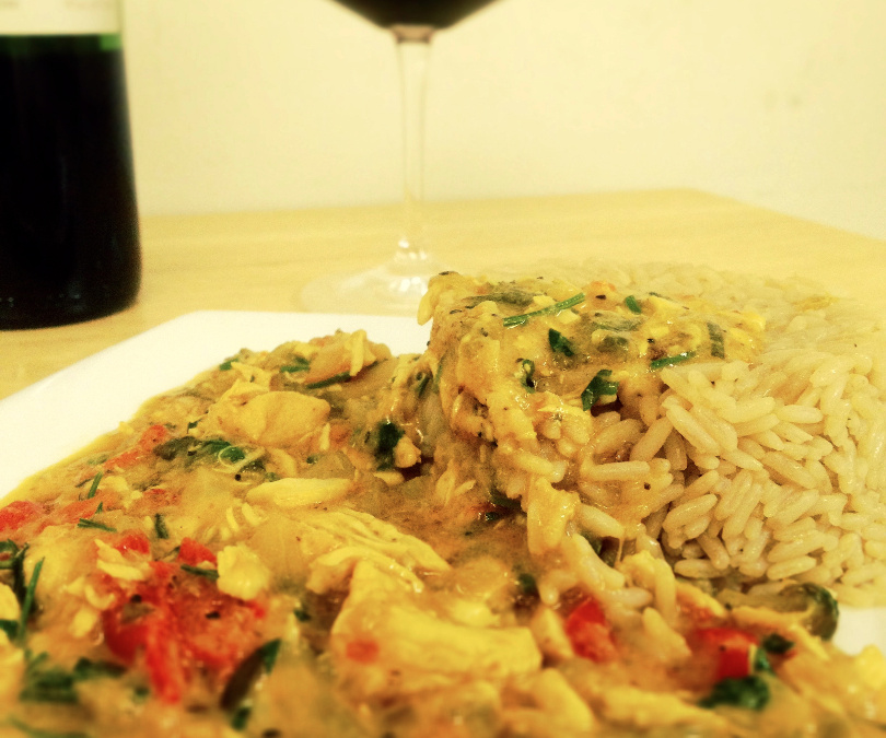 Moqueca de frango a baiana