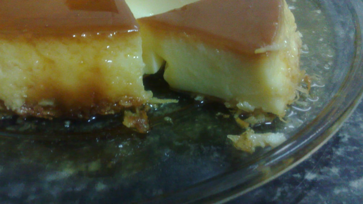 Pudim de coco