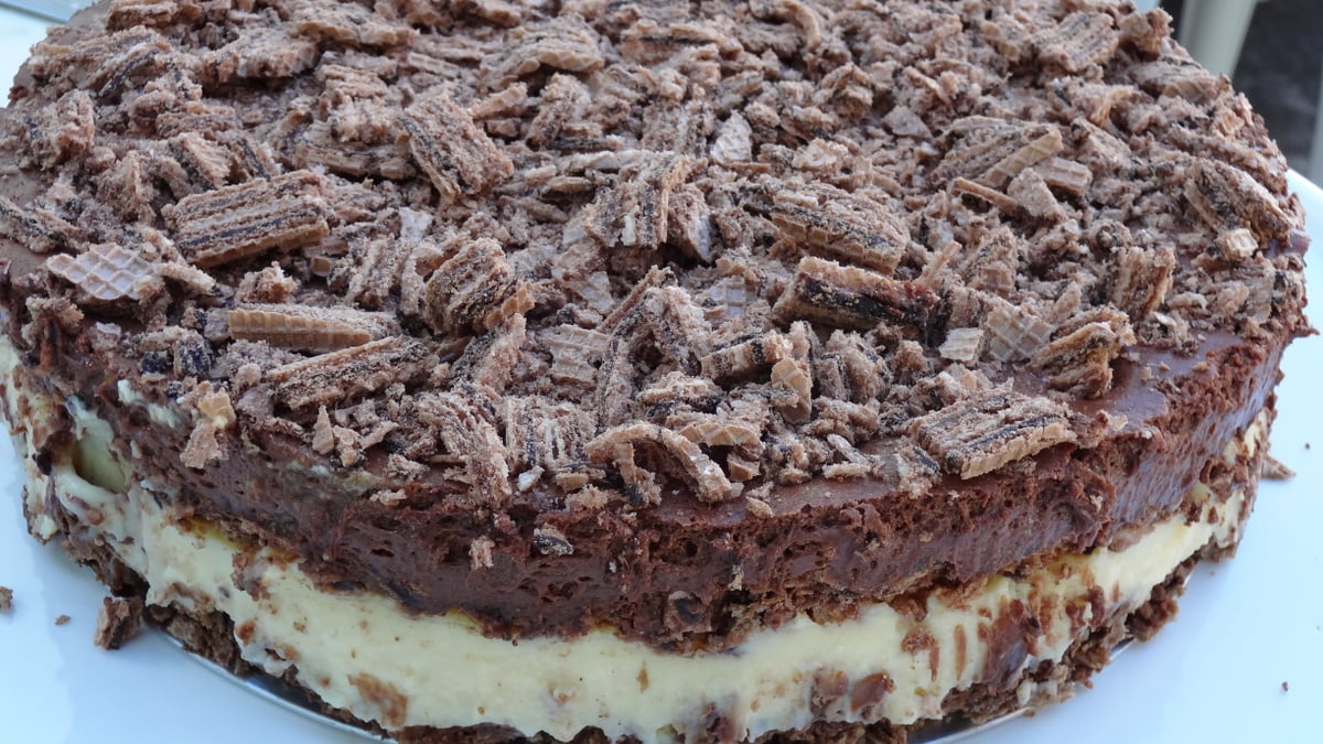 Torta de Waffer ou Bis