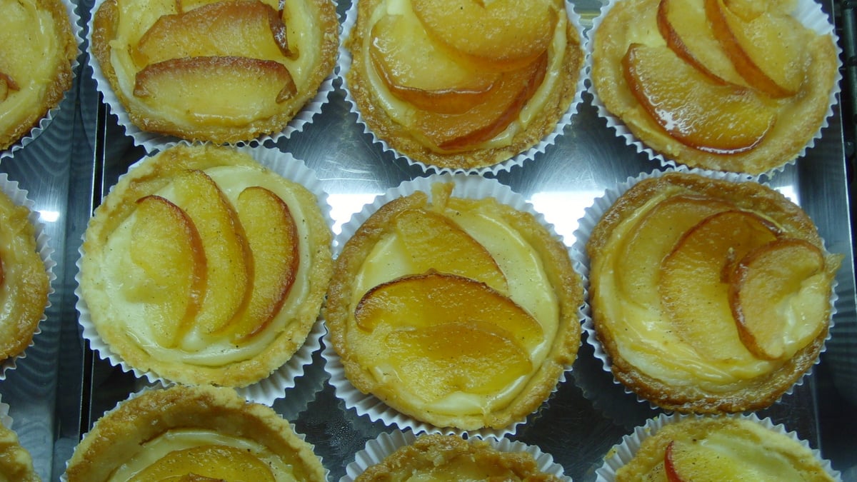 Tortinhas de maçã crocante