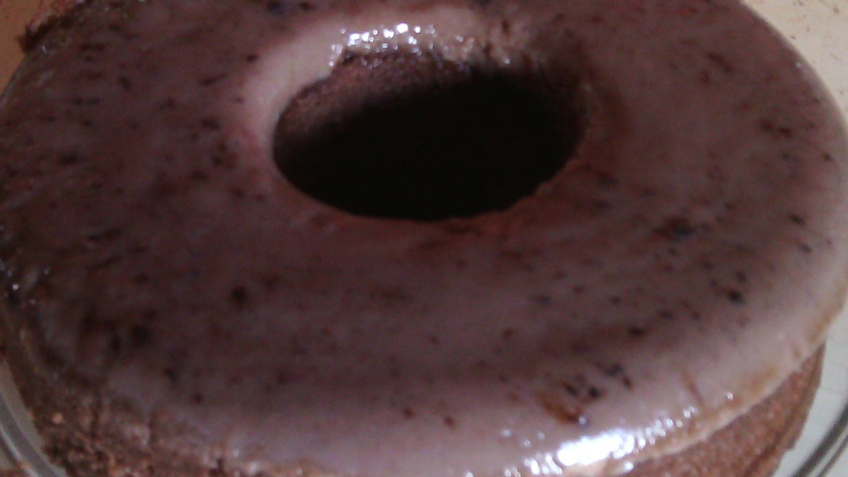 Bolo de micro-ondas