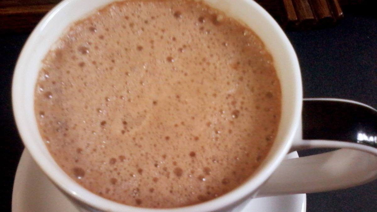 Café com chocolate