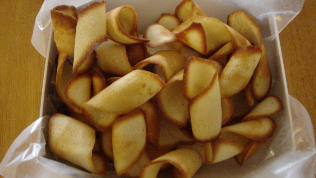 Waffers amanteigados