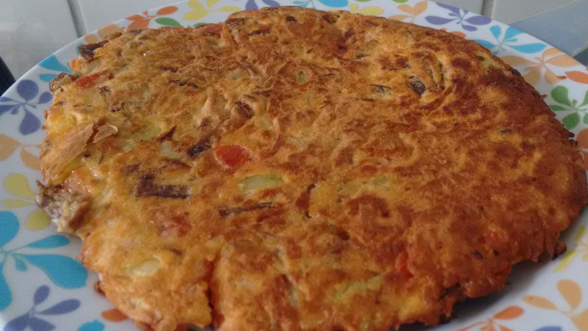 Fritada de ovo rápido