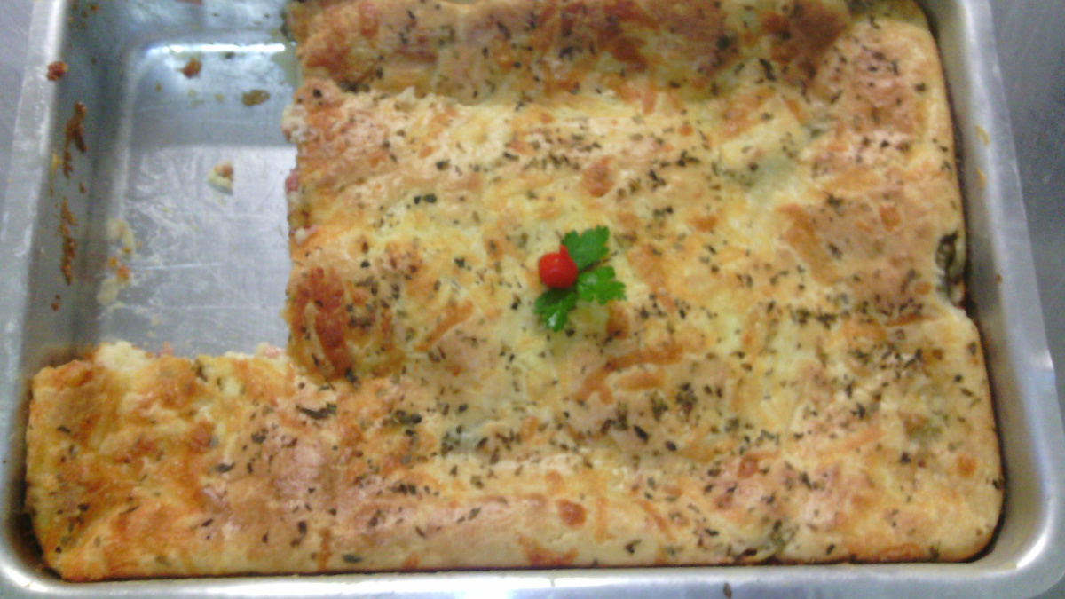 Torta de liquidificador da D. Sônia