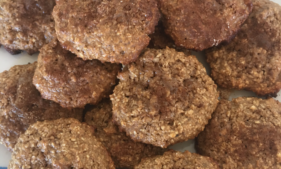 Biscoito proteico de aveia