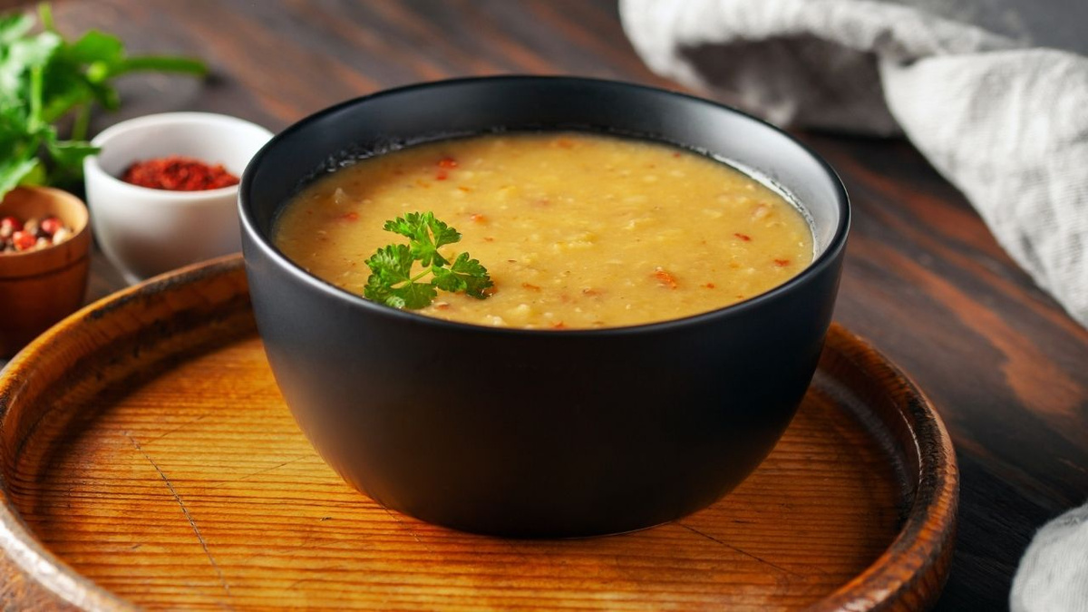 Caldo de kenga com milho mais cremoso, suave e bem temperado