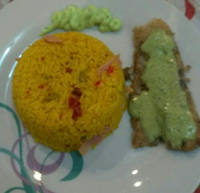 Filé de peixe grelhado