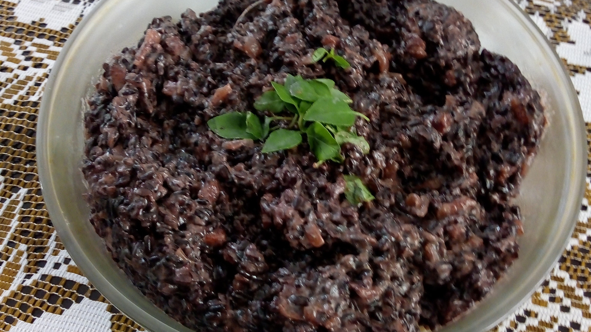 Arroz negro espetacular