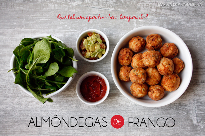 Almôndegas de frango