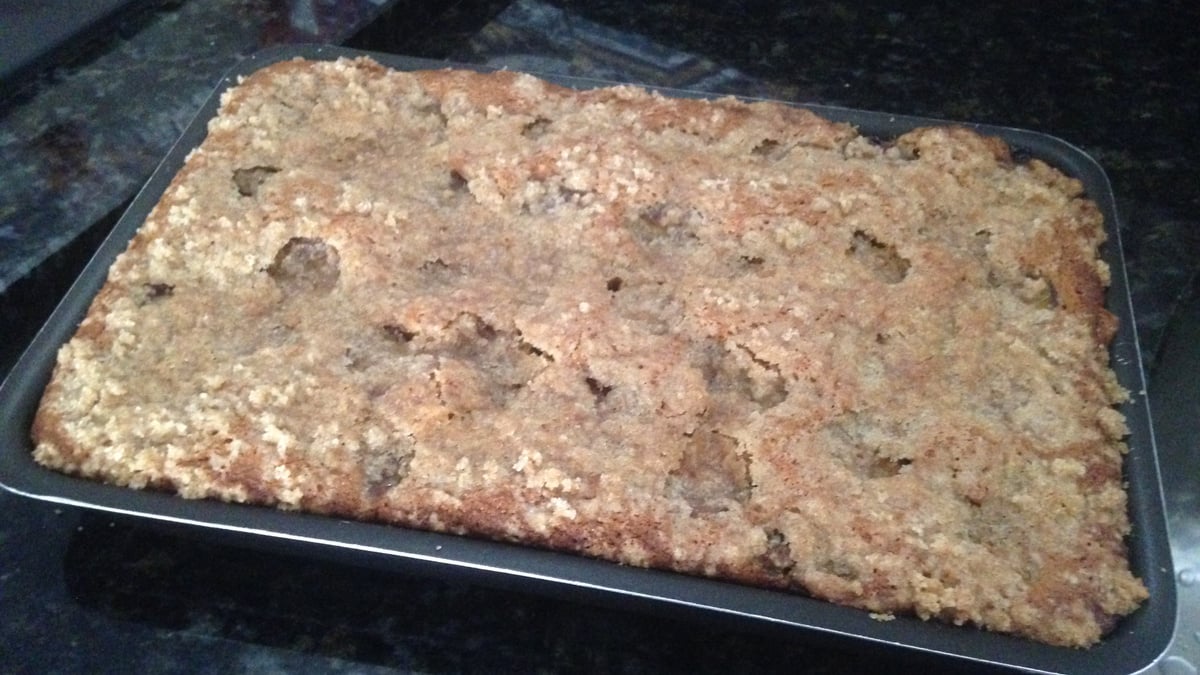 Torta de banana fácil